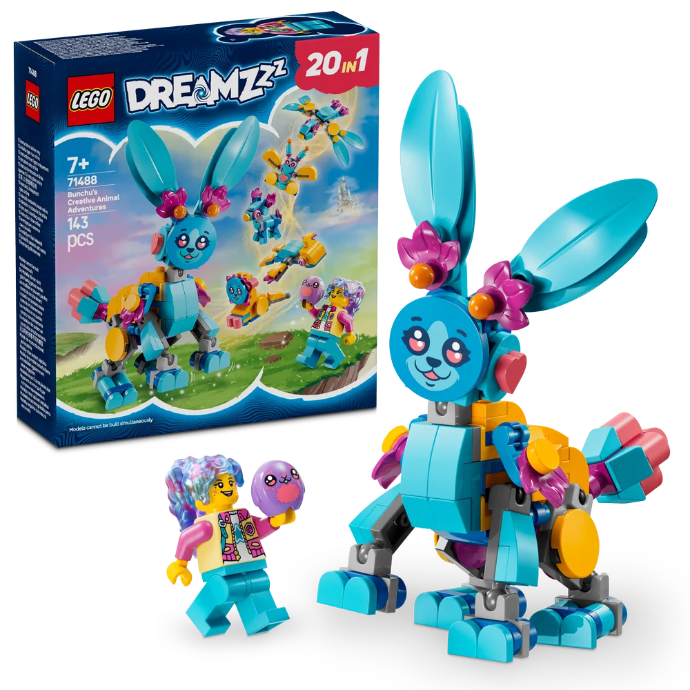 LEGO DREAMZzz 71488 Bunchu's Creative Animal Adventures - Brick Store