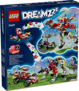 LEGO DREAMZzz 71497 Cooper's Tiger Mech & Zero's Hot Rod Car - Brick Store