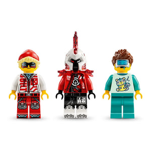 LEGO DREAMZzz 71497 Cooper's Tiger Mech & Zero's Hot Rod Car - Brick Store