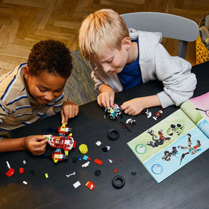 LEGO DREAMZzz 71497 Cooper's Tiger Mech & Zero's Hot Rod Car - Brick Store