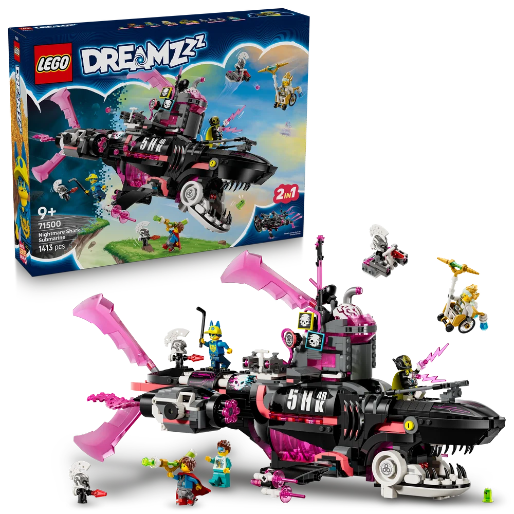 LEGO DREAMZzz 71500 Nightmare Shark Submarine