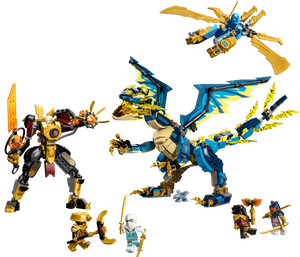 LEGO NINJAGO 71796 Elemental Dragon vs. The Empress Mech - Brick Store