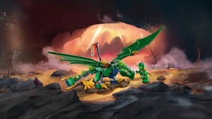 LEGO NINJAGO 71829 Lloyd's Green Forest Dragon - Brick Store