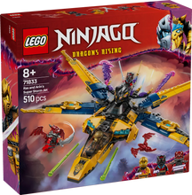 Load image into Gallery viewer, LEGO NINJAGO 71833 Ras and Arin&#39;s Super Storm Jet - Brick Store