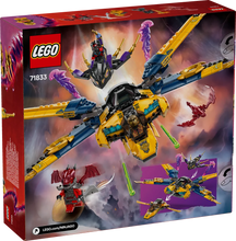 Load image into Gallery viewer, LEGO NINJAGO 71833 Ras and Arin&#39;s Super Storm Jet - Brick Store