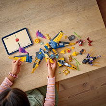 Load image into Gallery viewer, LEGO NINJAGO 71833 Ras and Arin&#39;s Super Storm Jet - Brick Store