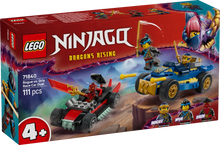 Load image into Gallery viewer, LEGO NINJAGO 71840 Rogue vs. Drix Race Car Duel