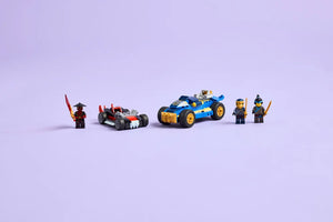 LEGO NINJAGO 71840 Rogue vs. Drix Race Car Duel