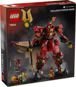 LEGO NINJAGO 71846 The Fire Knight Mech