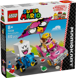 LEGO Super Mario 72038 Mario Kart – Wario & King Boo