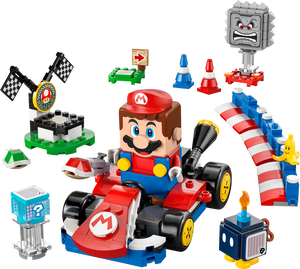 LEGO Super Mario 72043 Mario Kart – Interactive  Mario & Standard Kart