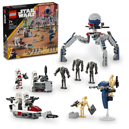 LEGO Star Wars 75372 Clone Trooper & Battle Droid Battle Pack - Brick Store