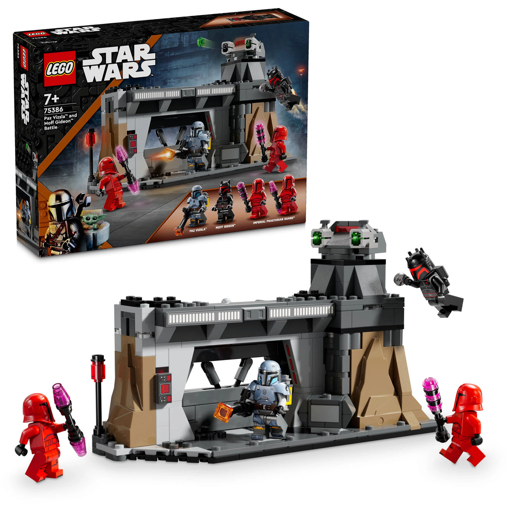 LEGO Star Wars 75386 Paz Vizsla and Moff Gideon Battle - Brick Store