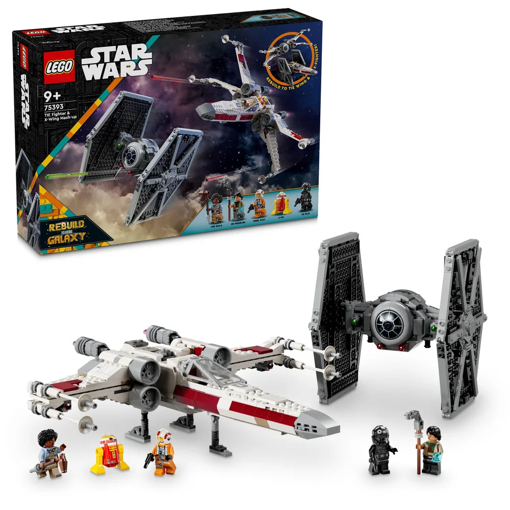 LEGO Star Wars 75393 TIE Fighter & X-Wing Mash-up - Brick Store