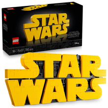 Load image into Gallery viewer, LEGO Star Wars 75407 Brick-Built Star Wars Logo - Brick Store