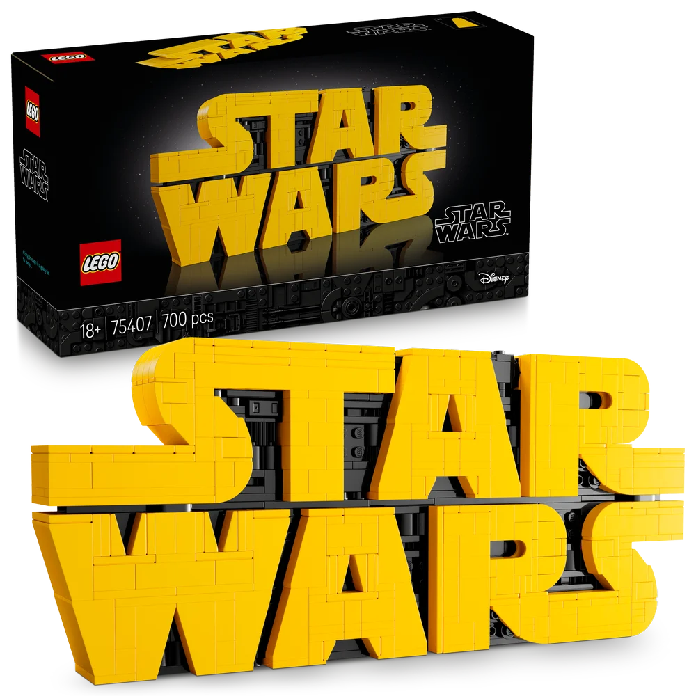 LEGO Star Wars 75407 Brick-Built Star Wars Logo - Brick Store