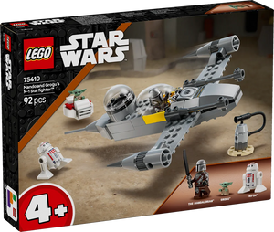 LEGO Star Wars 75410 Mando and Grogu's N-1 Starfighter - Brick Store