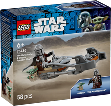 Load image into Gallery viewer, LEGO Star Wars 75436 The Mandalorian &amp; Grogu's Speeder Bike