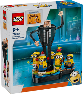 LEGO Despicable Me 75582 Brick-Built Gru and Minions - Brick Store