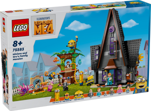 LEGO Despicable Me 75583 Minions and Gru's Family Mansion - Brick Store