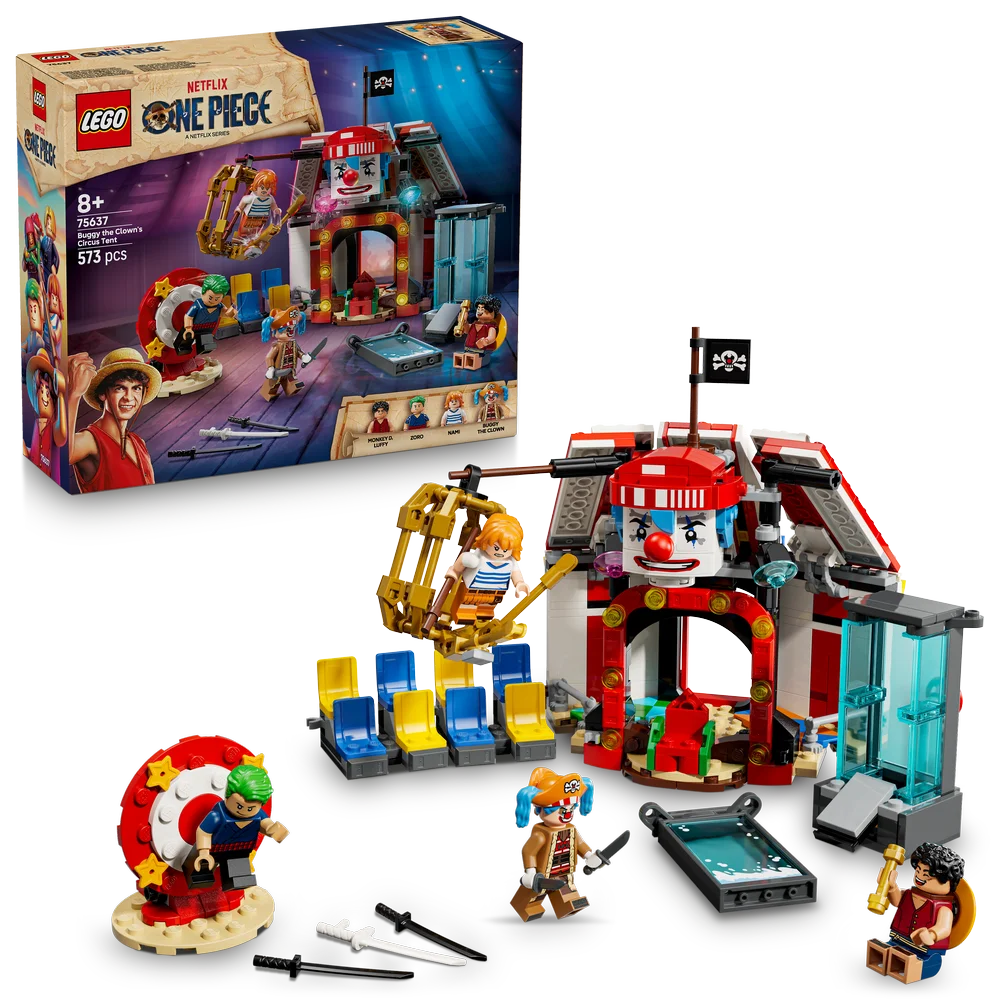 LEGO ONE PIECE 75637 Buggy the Clown's Circus Tent