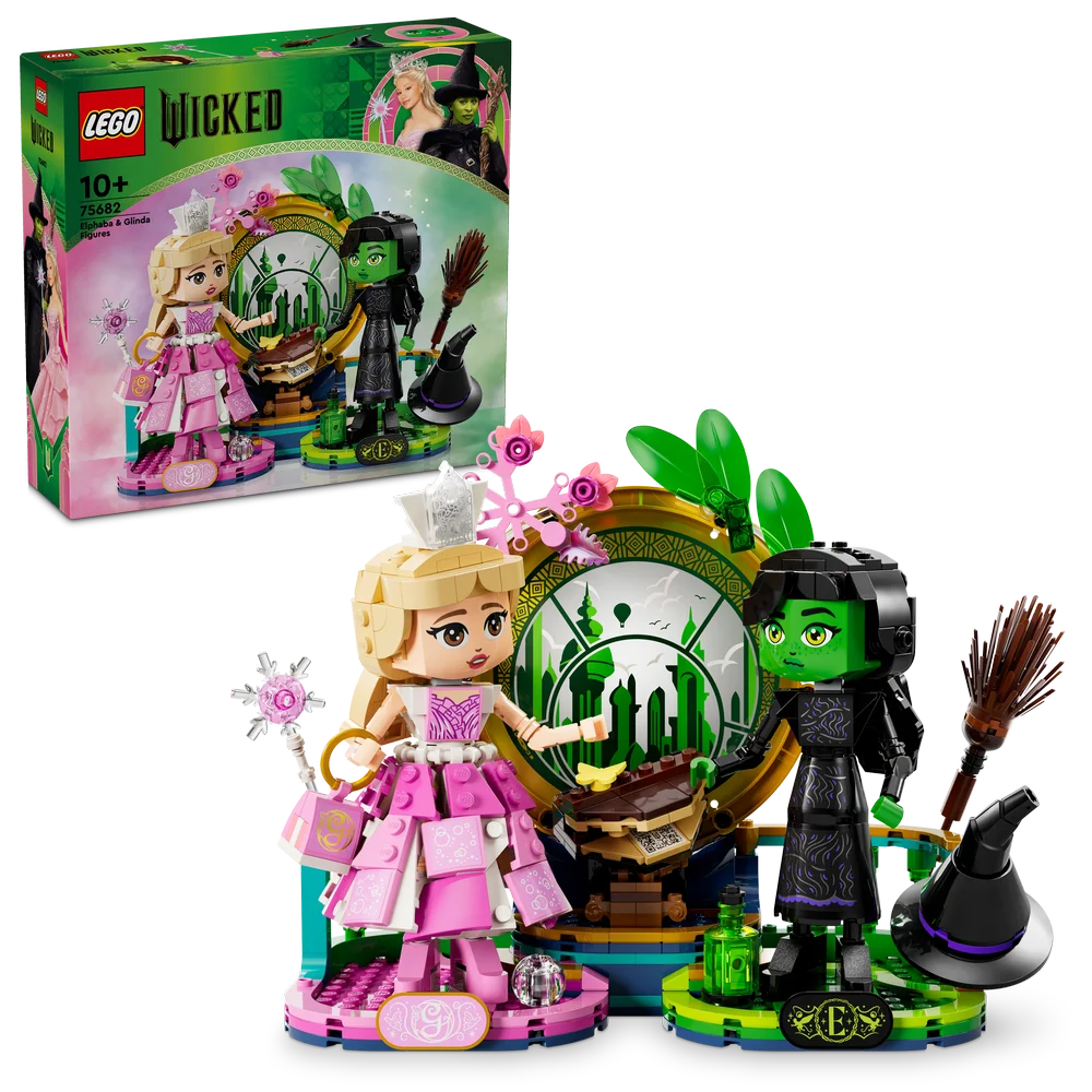 LEGO Wicked 75682 Elphaba & Glinda Figures - Brick Store