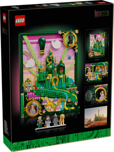 LEGO Wicked 75685 Emerald City Wall Art