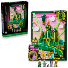 Load image into Gallery viewer, LEGO Wicked 75685 Emerald City Wall Art