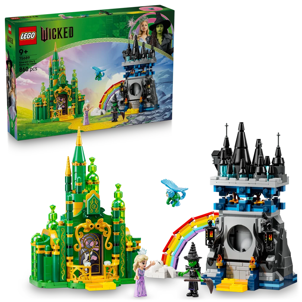 LEGO Wicked 75689 Emerald City & Kiamo Ko Castle