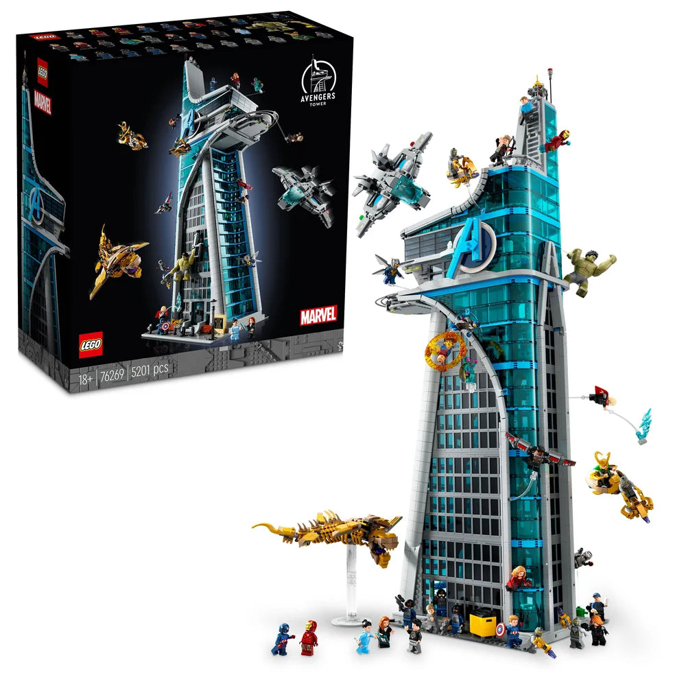 Lego avengers tower deals 2020