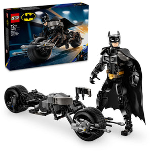 LEGO Marvel 76273 Batman Construction Figure and the Bat-Pod Bike - Brick Store