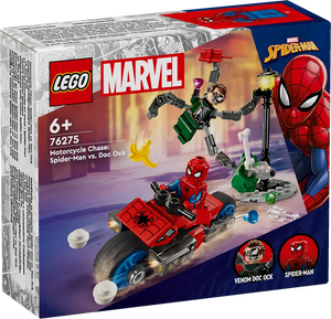 LEGO Marvel 76275 Motorcycle Chase: Spider-Man vs. Doc Ock - Brick Store