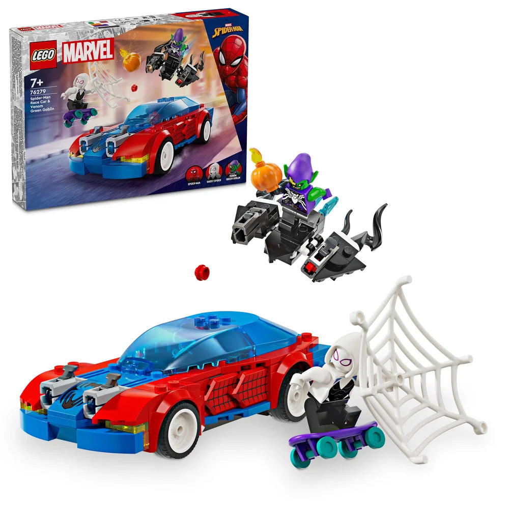 LEGO Marvel 76279 Spider-Man Race Car & Venom Green Goblin - Brick Store