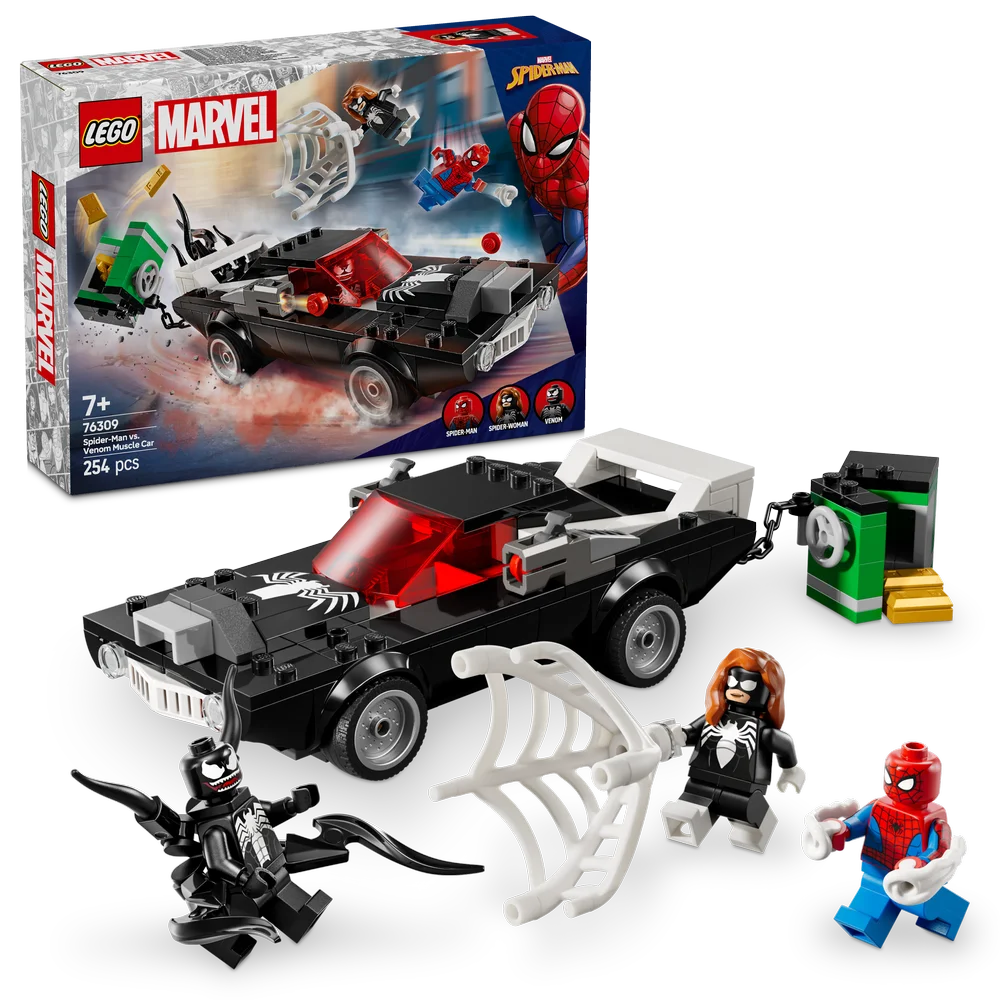 LEGO Marvel 76309 Spider-Man vs. Venom Muscle Car - Brick Store
