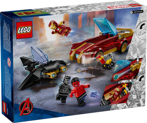 LEGO Marvel 76310 Iron Man Car & Black Panther vs. Red Hulk - Brick Store