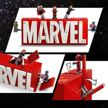 Load image into Gallery viewer, LEGO Marvel 76313 MARVEL Logo &amp; Minifigures - Brick Store