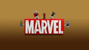 LEGO Marvel 76313 MARVEL Logo & Minifigures - Brick Store