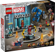 Load image into Gallery viewer, LEGO Marvel 76315 Iron Man&#39;s Laboratory: Hall of Armour - Brick Store