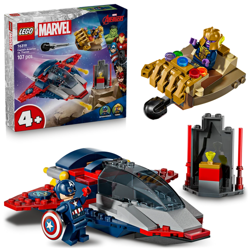 LEGO Marvel 76319 Captain America vs. Thanos