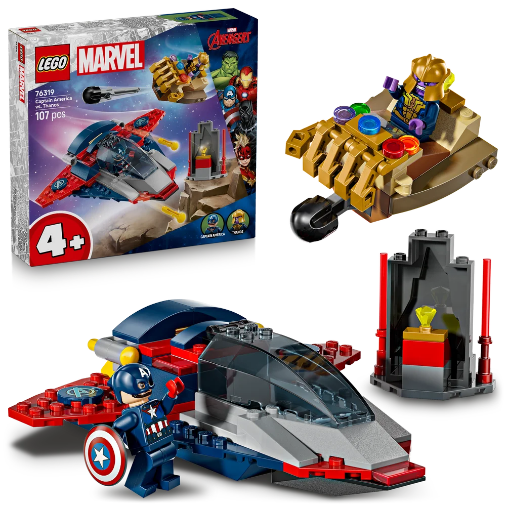LEGO Marvel 76319 Captain America vs. Thanos