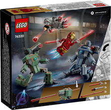 Load image into Gallery viewer, LEGO Marvel 76320 Iron Man &amp; War Machine vs. Hammer Drones