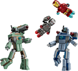 LEGO Marvel 76320 Iron Man & War Machine vs. Hammer Drones