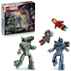 LEGO Marvel 76320 Iron Man & War Machine vs. Hammer Drones