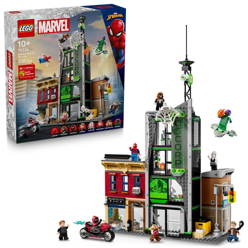 LEGO Marvel 76324 Spider-Man vs. Oscorp
