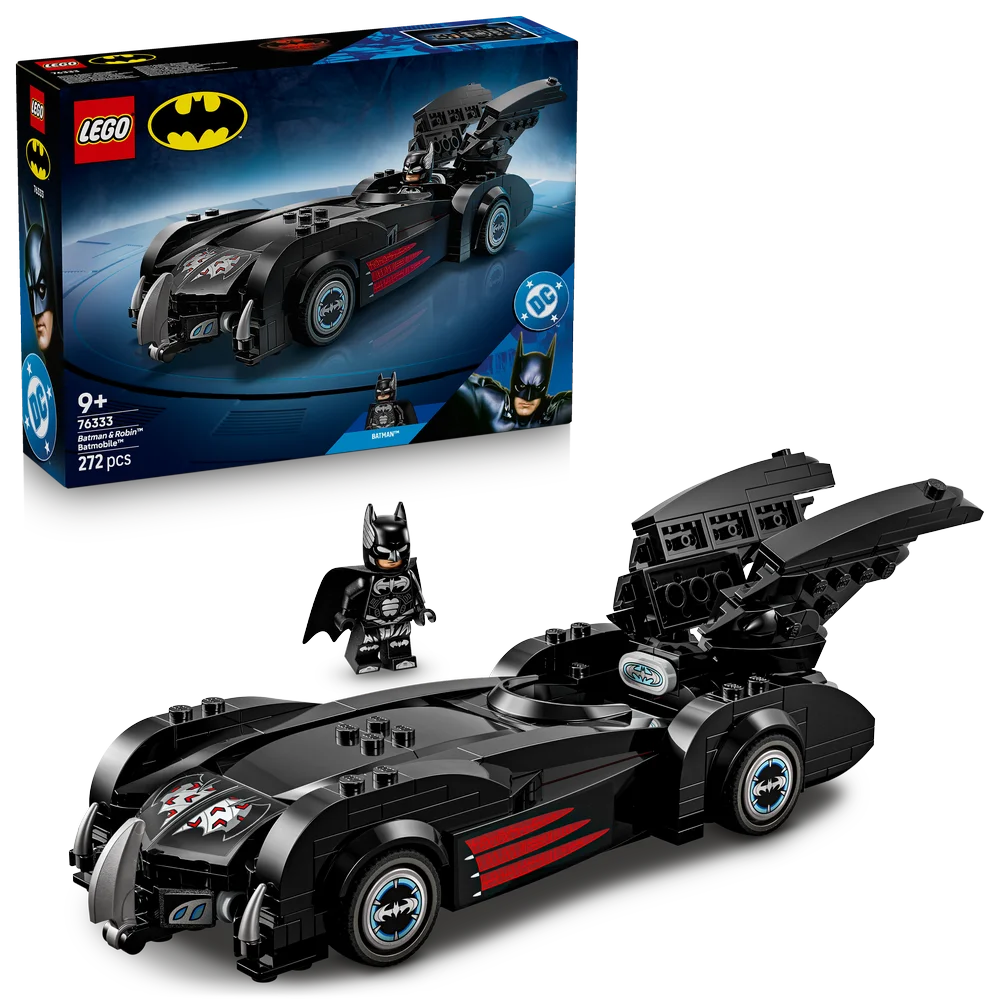 LEGO DC 76333 Batman & Robin Batmobile