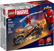 Load image into Gallery viewer, LEGO Marvel 76335 Spider-Man vs. Ghost Rider Motorcycle