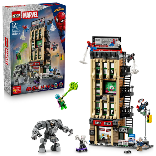 LEGO Marvel 76342 Spider-Man vs. Mysterio: The Daily Bugle