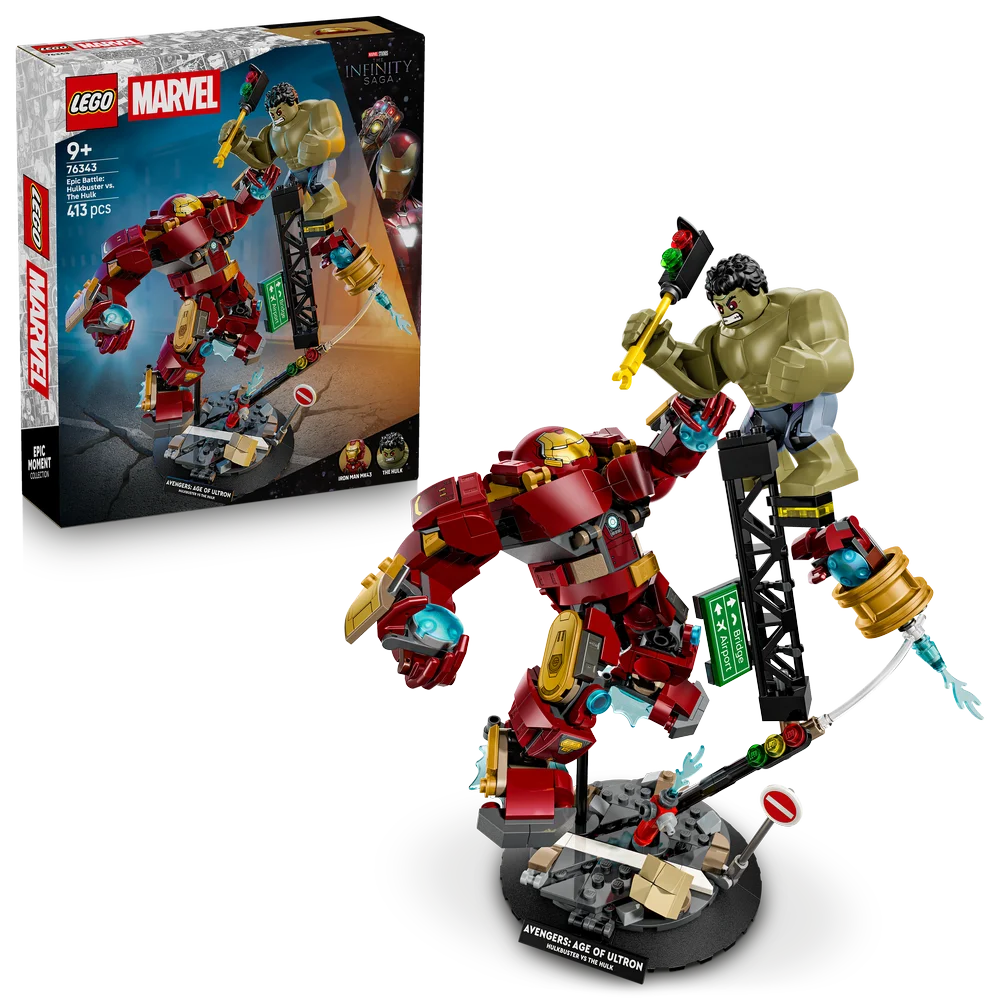 LEGO Marvel 76343 Epic Battle: Hulkbuster vs. The Hulk