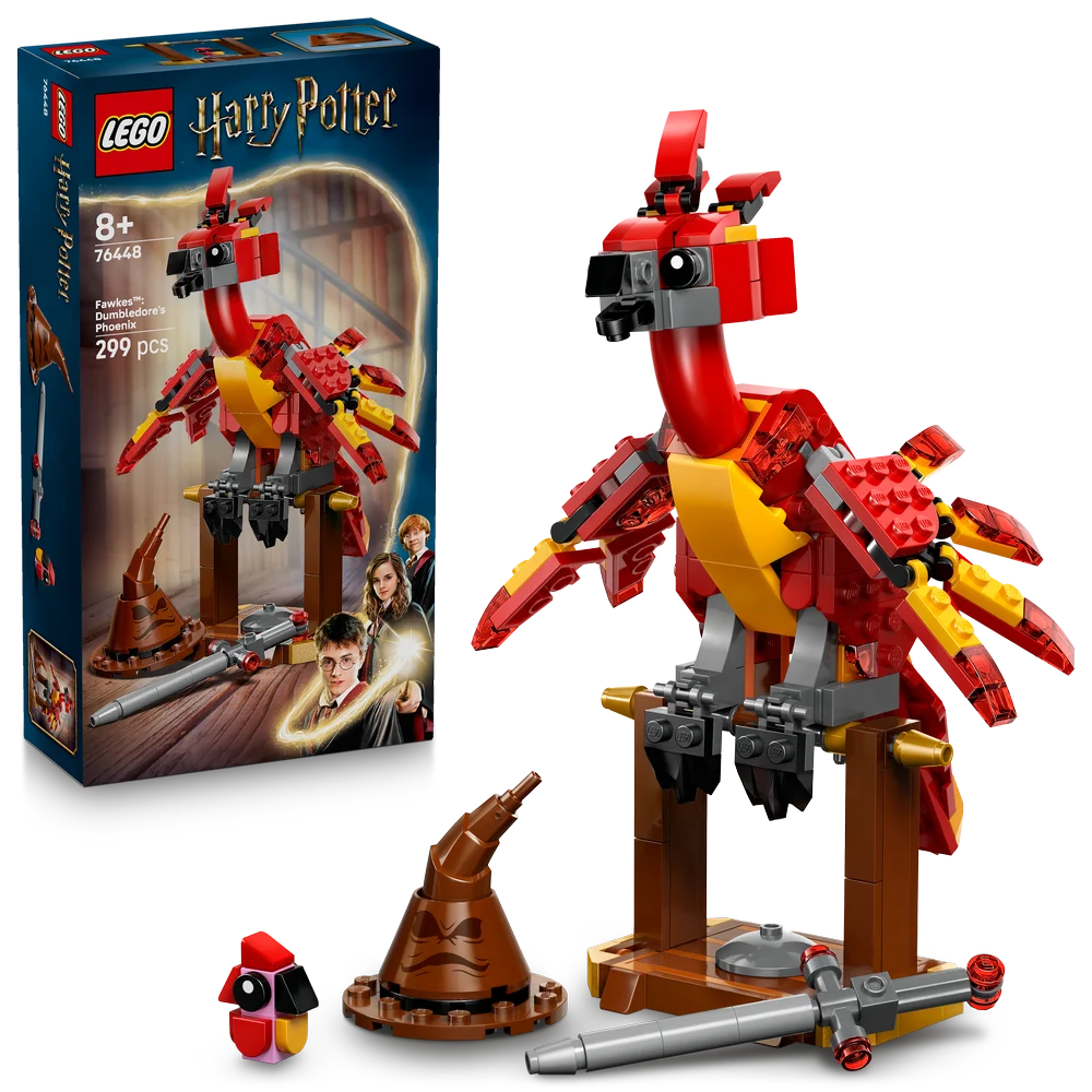 LEGO Harry Potter 76448 Fawkes: Dumbledore's Phoenix Brick Store NZ