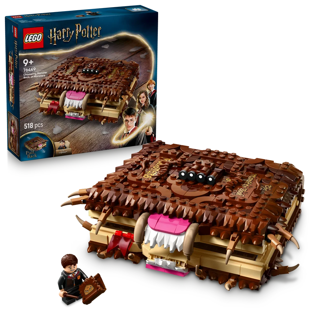 LEGO Harry Potter 76449 Chomping Monster Book of Monsters